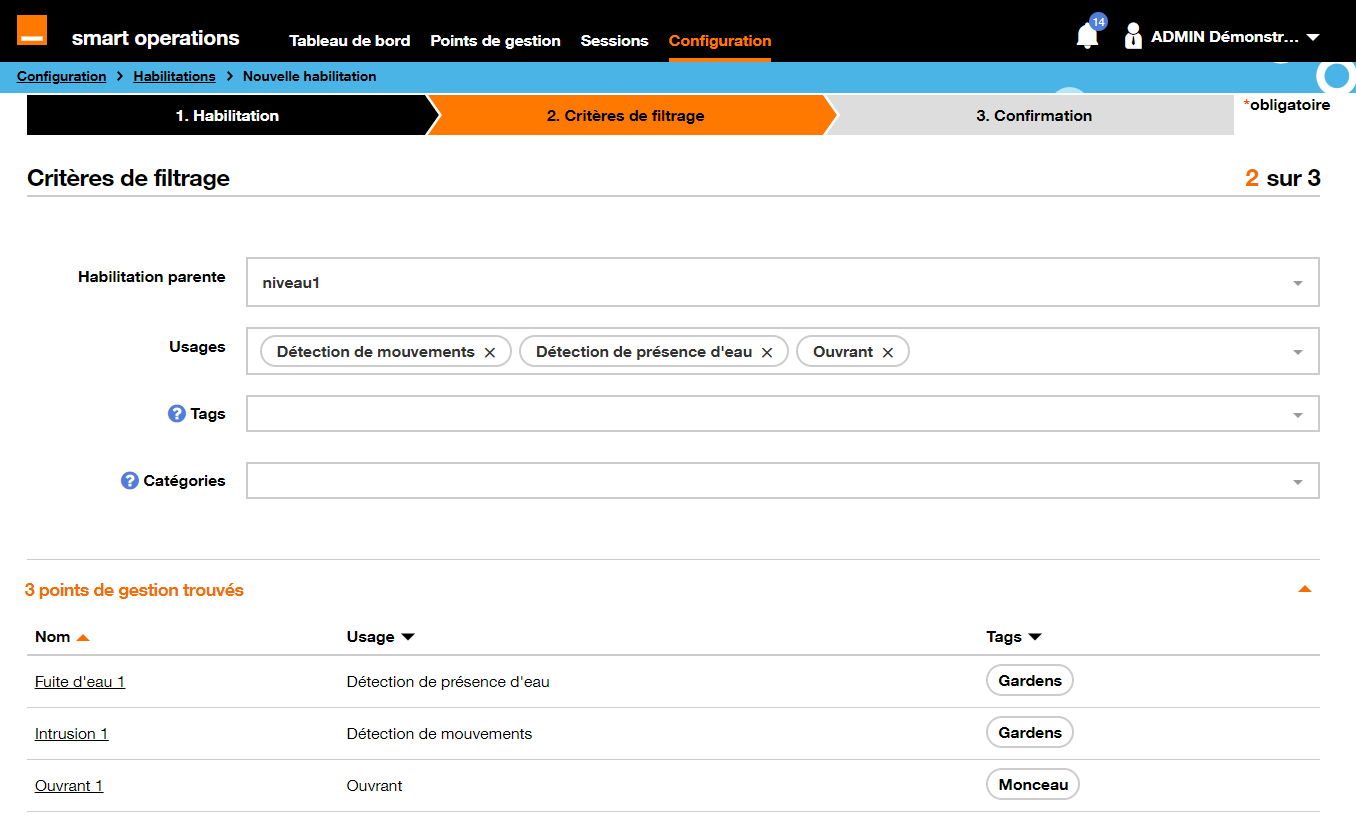 SMOP config habilitation step2 poms v2