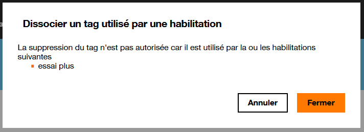 SMOP config tag delete error