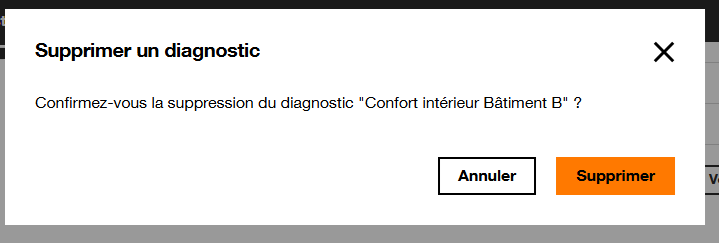 SMOP dashboard mes diagnostics suppression