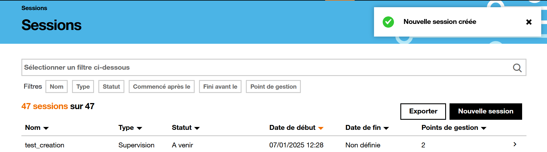 SMOP session add done