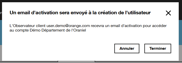 SMOP add user confirm popin