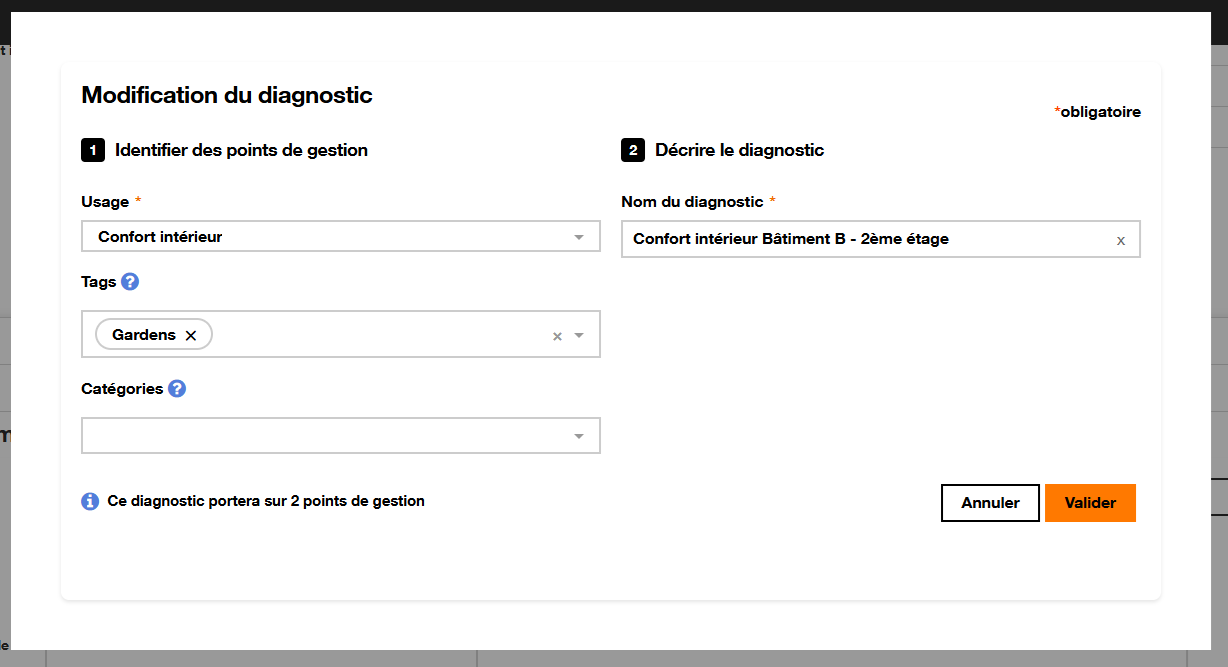 SMOP dashboard mes diagnostics edition 2