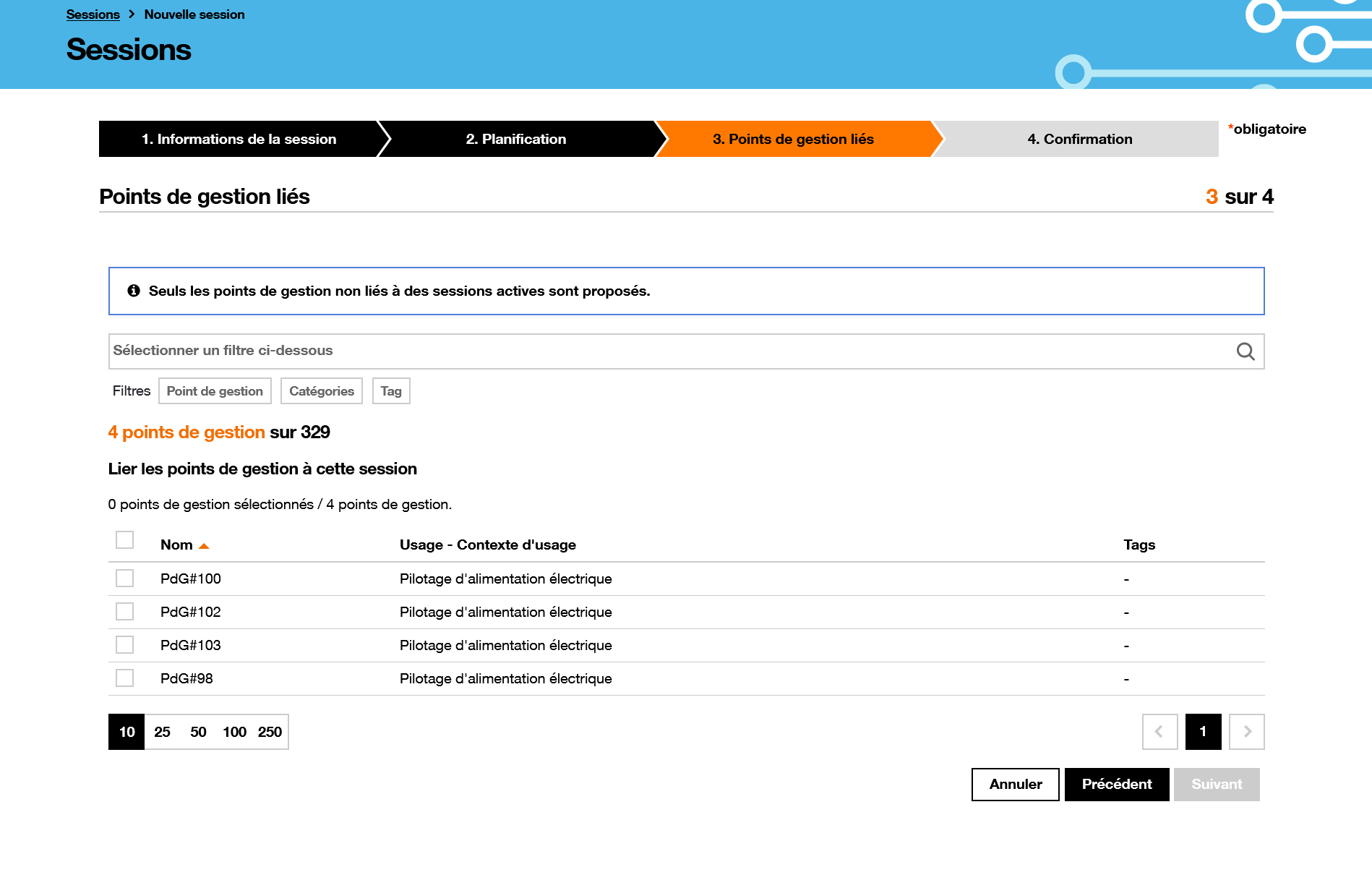 SMOP session pilot step3